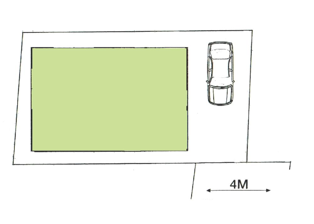 Compartment figure. 24,800,000 yen, 3LDK, Land area 61.98 sq m , Building area 84.87 sq m compartment view