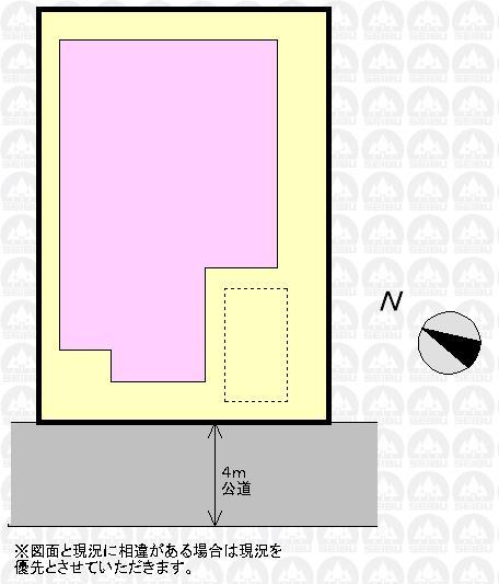 Compartment figure. 34,900,000 yen, 4LDK, Land area 100.19 sq m , Building area 100.61 sq m