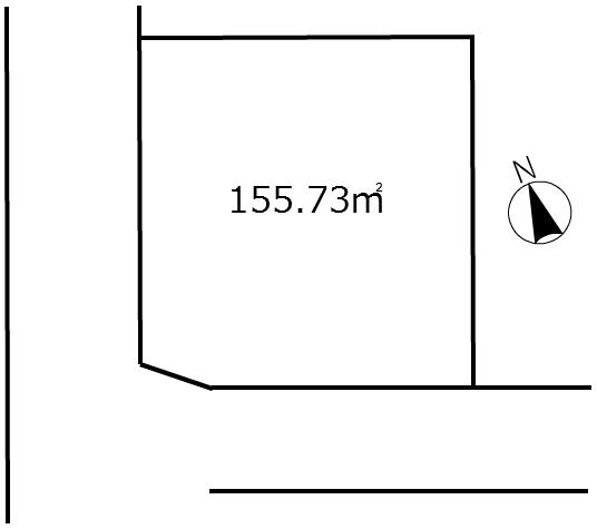 Compartment figure. Land price 10.2 million yen, Land area 155.73 sq m