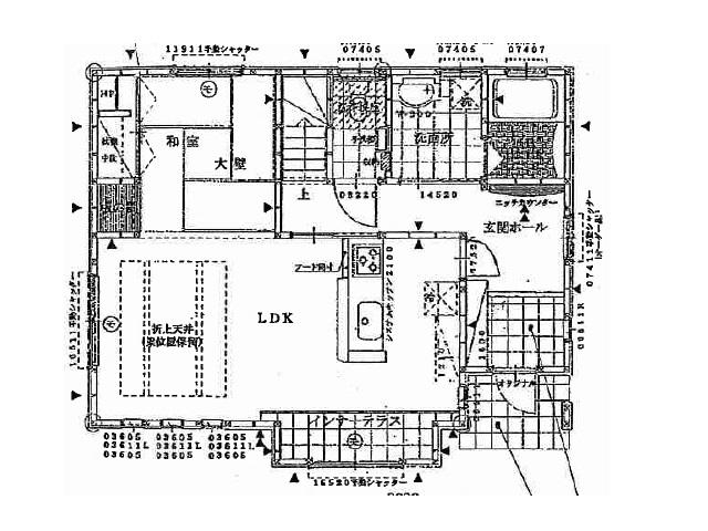 Floor plan. 25 million yen, 3LDK + S (storeroom), Land area 205.33 sq m , Building area 104.1 sq m