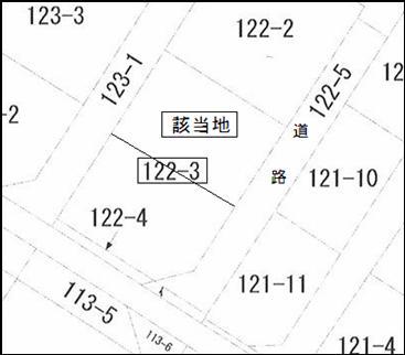 Compartment figure. Land price 8.5 million yen, Land area 165 sq m