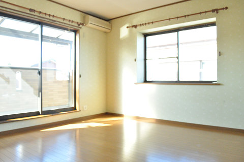 Living and room. Master bedroom