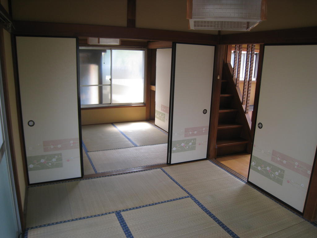 Living and room. Following is a Japanese-style room. 