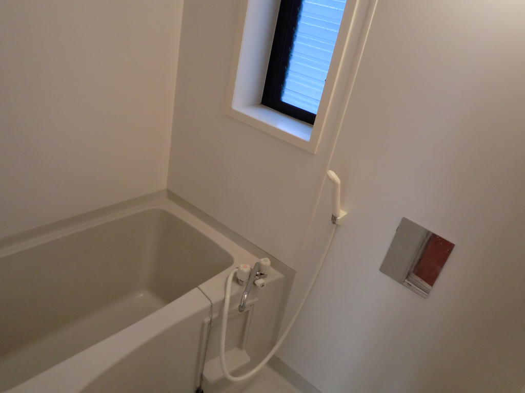 Bath. You can have windows ventilation in the bath.