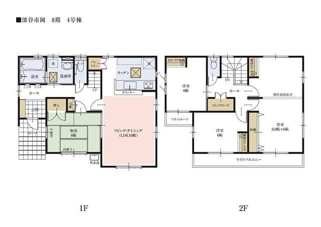 Floor plan. 4 Building floor plan The second floor is partition compatible. To suit the lifestyle of the future of your family, Is a plan that can be flexibly. 