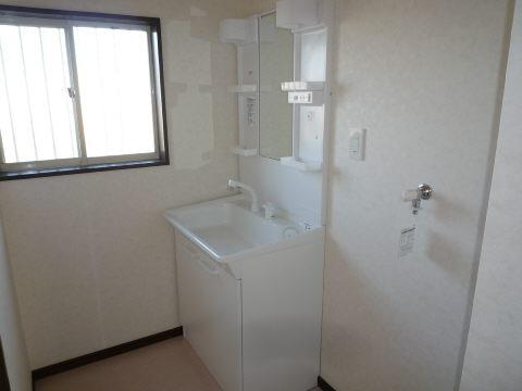Wash basin, toilet. Interior renovation ・ Already replaced vanity
