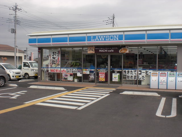 Convenience store. Lawson Fukaya Uwanodai Chauri street store up to (convenience store) 669m