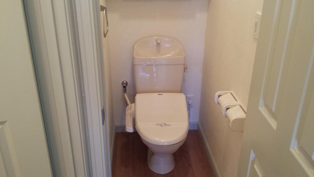 Toilet. It is with Washlet