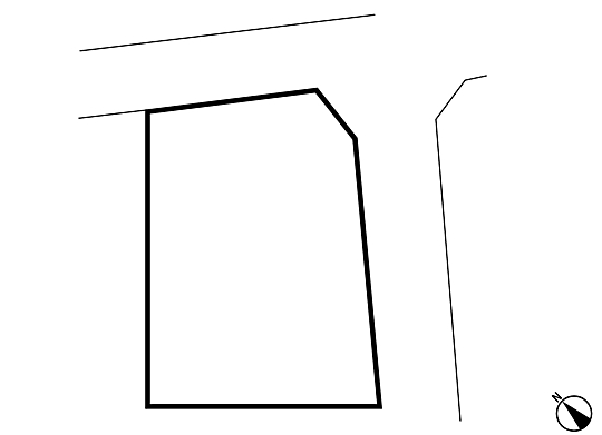 Compartment figure. Land price 9.6 million yen, Land area 266 sq m