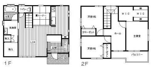 Floor plan. 20,900,000 yen, 4LDK + S (storeroom), Land area 301.38 sq m , Building area 119.5 sq m