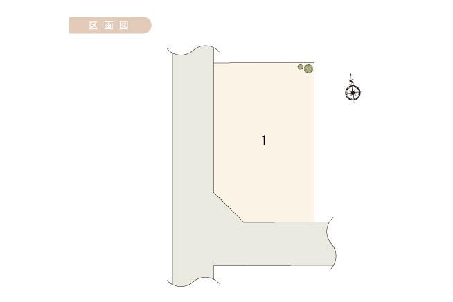 Compartment figure. 23.8 million yen, 4LDK, Land area 146.66 sq m , Building area 105.98 sq m subdivision compartment view
