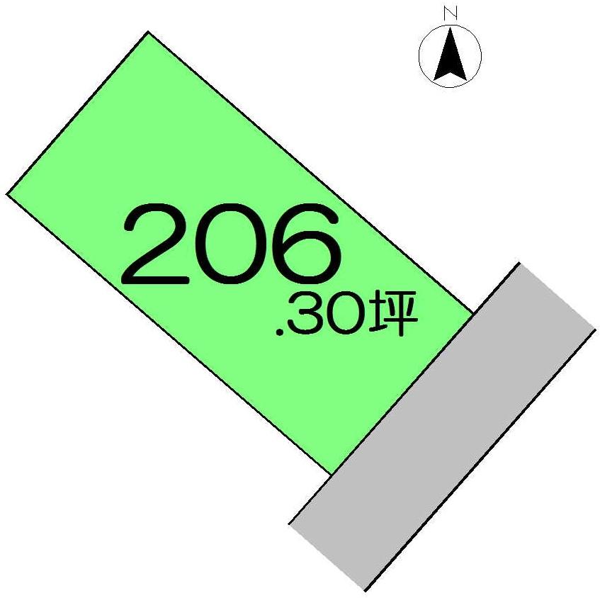 Compartment figure. Land price 4 million yen, Land area 682 sq m