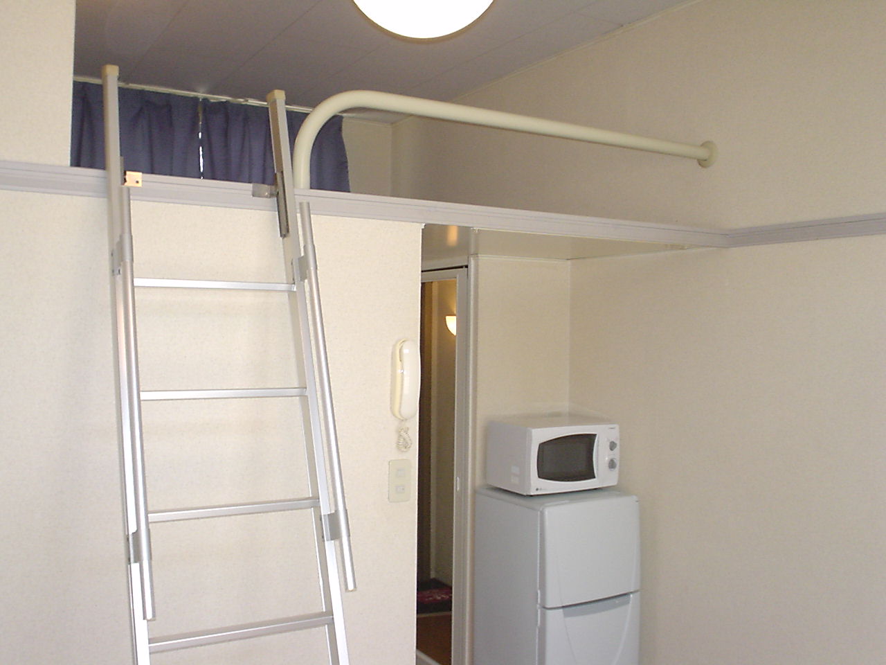 Living and room.  [furniture ・ Consumer electronics equipped] It is with a loft!