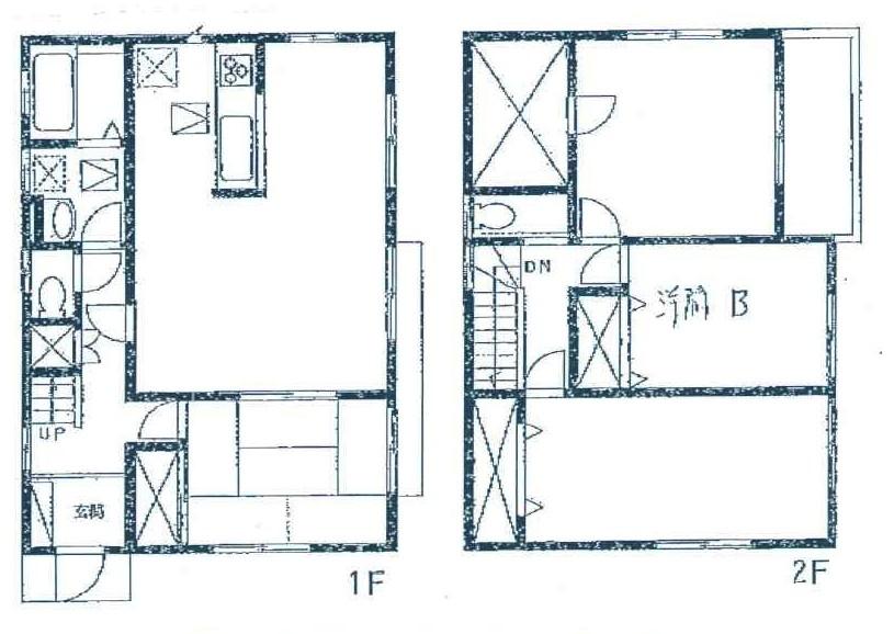 Floor plan. 21,800,000 yen, 4LDK + S (storeroom), Land area 301.38 sq m , Building area 112.61 sq m Mato