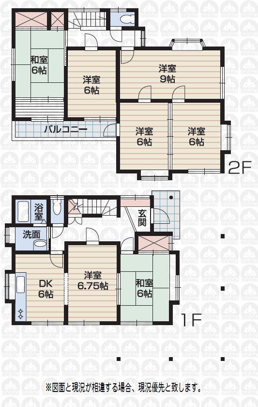 Floor plan. 11.8 million yen, 7DK, Land area 120.48 sq m , Building area 108.17 sq m