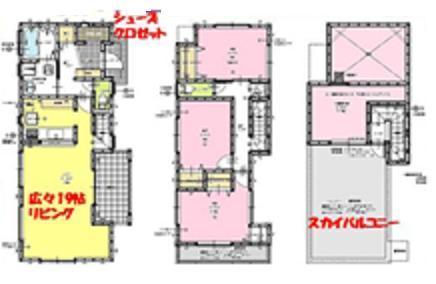 Floor plan. 26,800,000 yen, 3LDK + S (storeroom), Land area 124 sq m , Building area 99.14 sq m