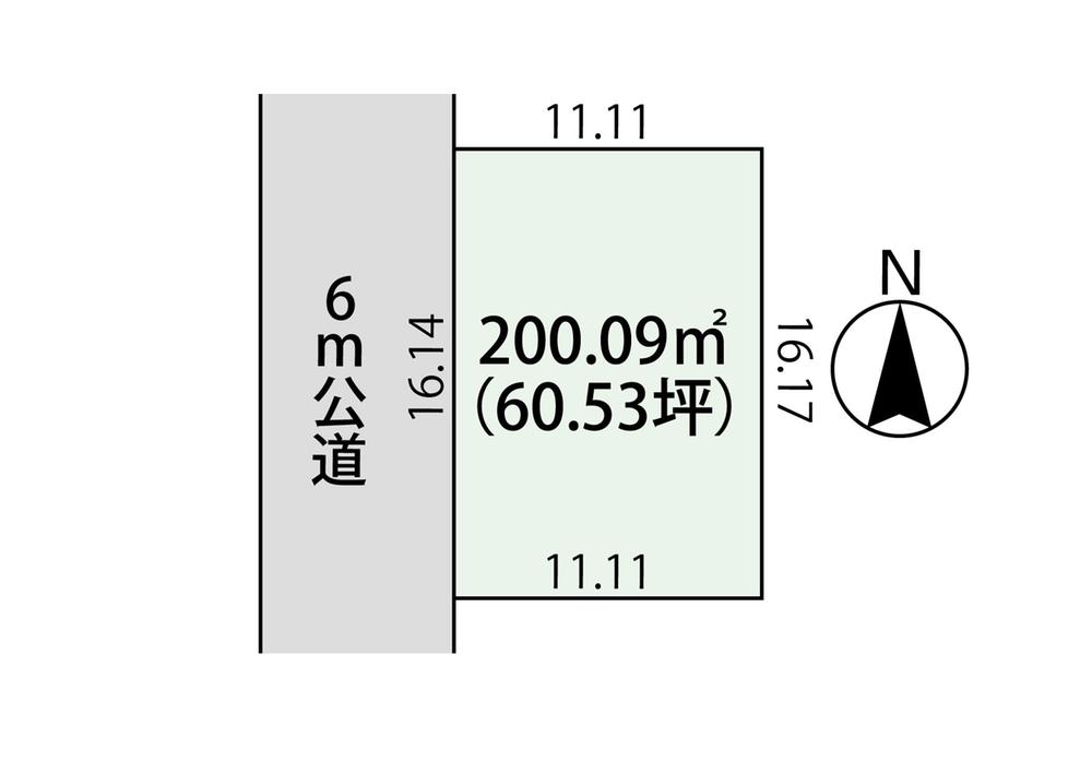 Compartment figure. Land price 12 million yen, It is a land area 179.71 sq m 8 compartment view. 