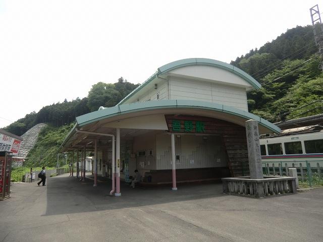 station. 1200m to Agano Station