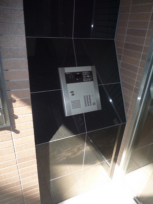 Entrance. auto lock