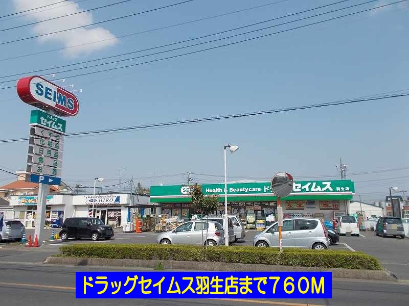 Dorakkusutoa. Drag Seimusu Hanyu shop 760m until (drugstore)