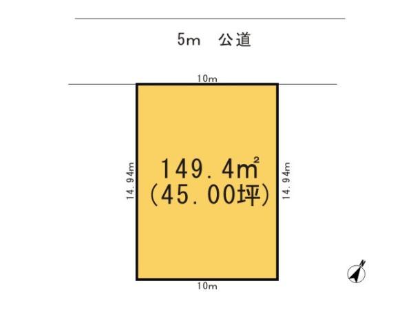 Compartment figure. Land price 21 million yen, Priority to the present situation is if it is different from the land area 149.4 sq m drawings