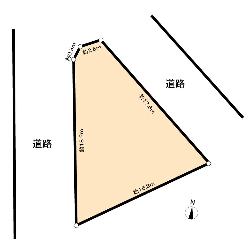 Compartment figure. Land price 12 million yen, Land area 159.45 sq m