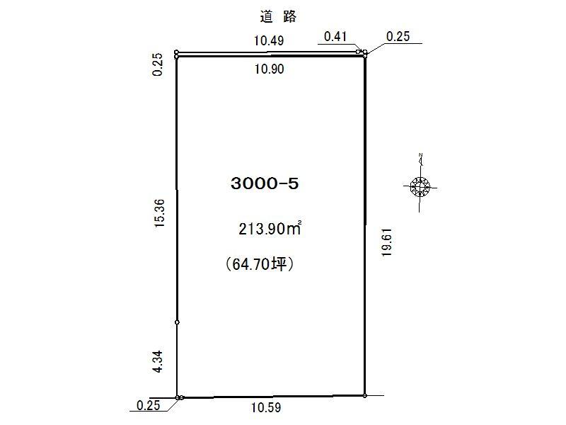 Compartment figure. Land price 31 million yen, Land area 213.9 sq m