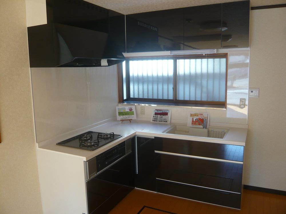 Kitchen. L-shaped kitchen Renovation with a new one