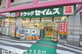 Dorakkusutoa. Drugstore Seimusu 750m to (drugstore)