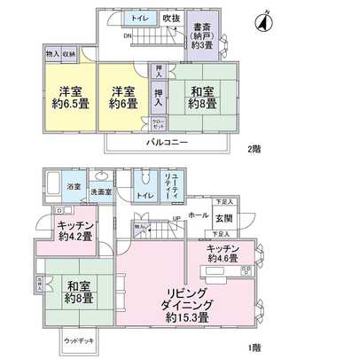 Floor plan. Mato 3LD ・ K + 1K + closet type