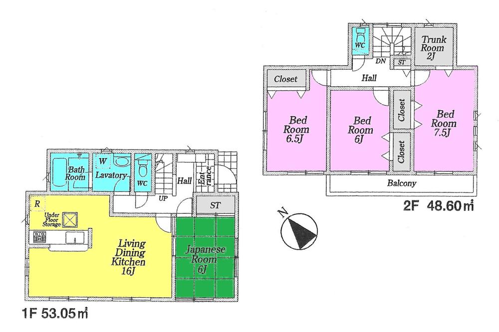 Floor plan. ((4) Building), Price 16.8 million yen, 4LDK, Land area 200.01 sq m , Building area 101.65 sq m