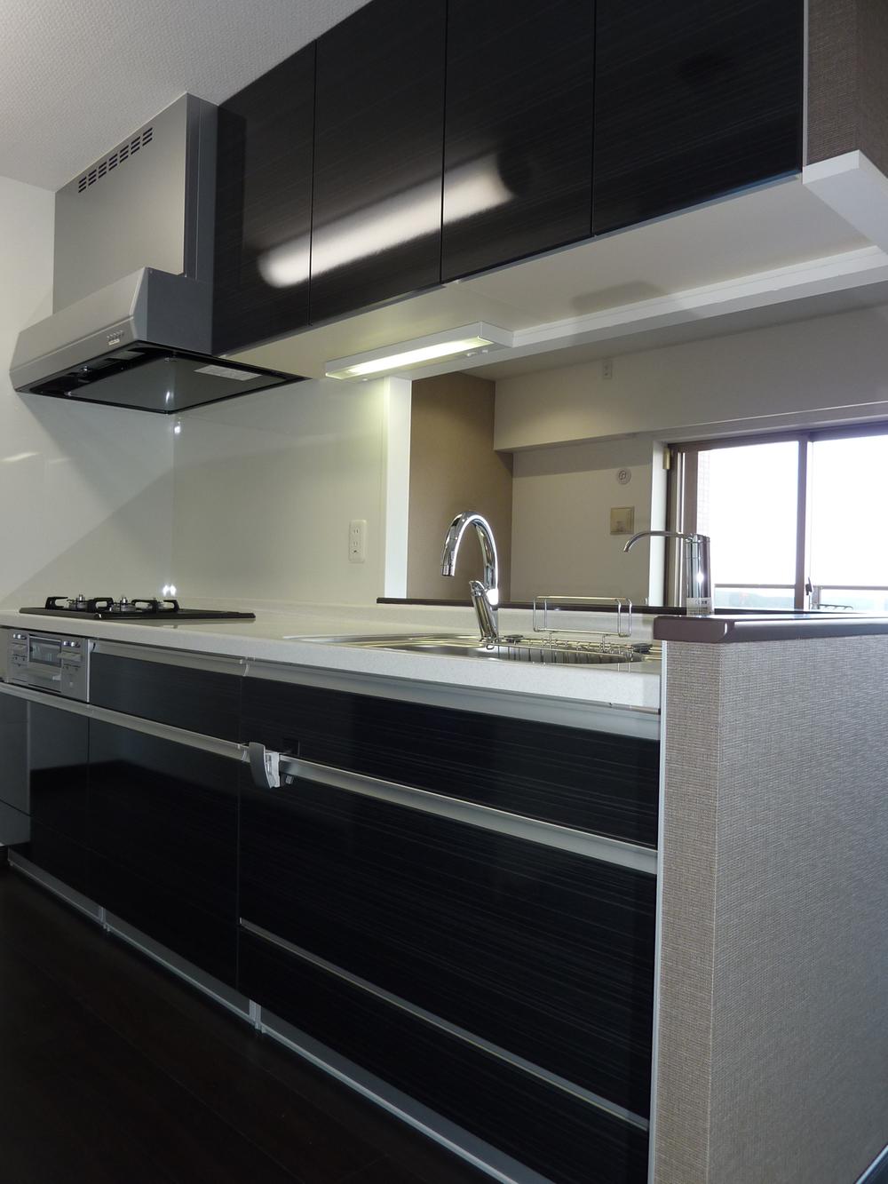 Kitchen. Kitchen exchange (slide storage, Human large top, Soft motion rail, Door pocket, Range hood: the same hourly rate discharge type), Replace the kitchen base light to LED2 lamp type