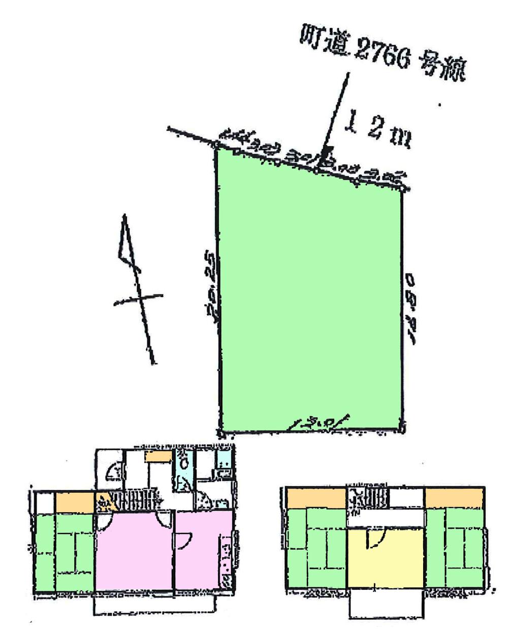 Floor plan. 9.3 million yen, 4LDK, Land area 239.59 sq m , Building area 92.91 sq m