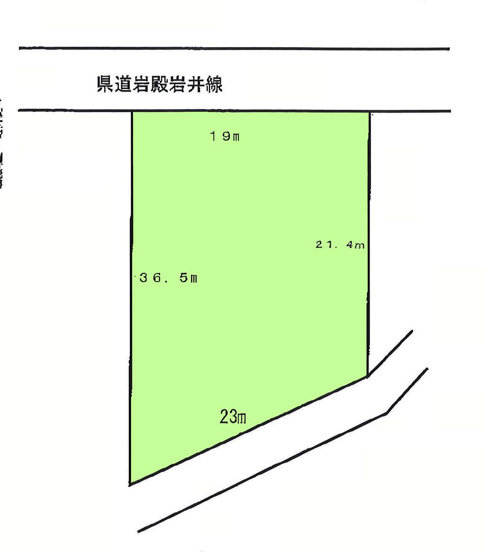 Compartment figure. Land price 18 million yen, Land area 549 sq m