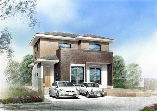 Rendering (appearance). No similar house, such as the multi-building site, Premier housing of only a single residence [Puremisuta] 