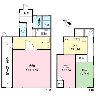 Floor plan. Hiki-gun Prefecture Hatoyama-cho, Hatokeoka 2-chome