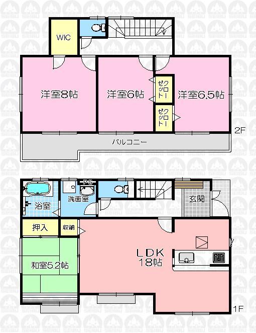 Floor plan. (10 Building), Price 24,800,000 yen, 4LDK, Land area 170.55 sq m , Building area 104.75 sq m
