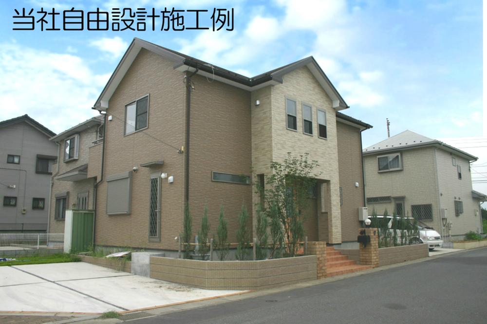 Local photos, including front road. ※ reference ※ Our free design plan construction example