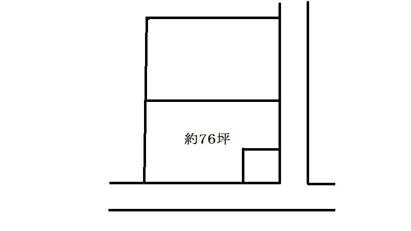Compartment figure. Land price 6.08 million yen, Land area 251.25 sq m