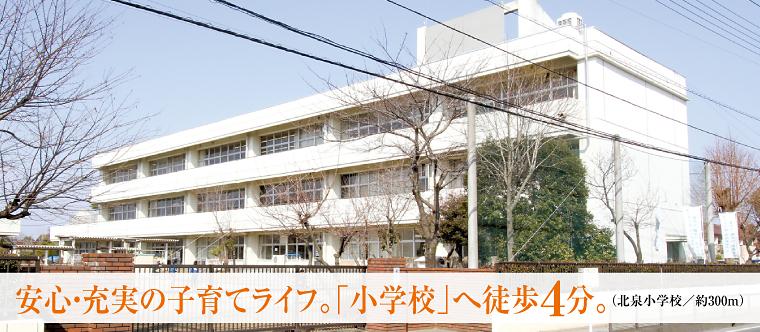 Primary school. Kitaizumi 300m up to elementary school
