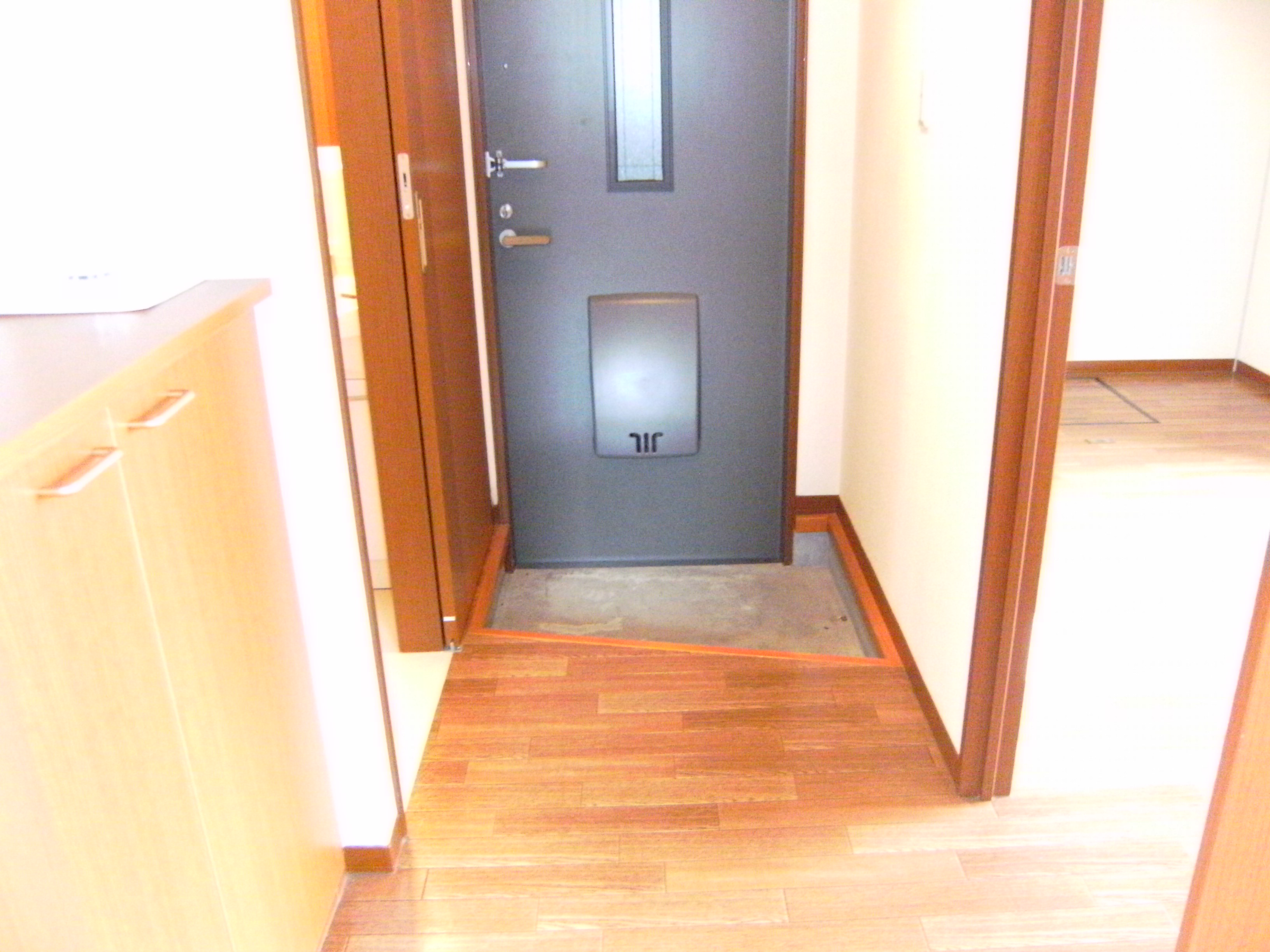 Entrance. It attaches footwear box (up and down) in the hallway part.