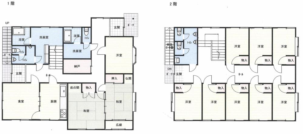 Floor plan. 14 million yen, 11LK + S (storeroom), Land area 232.95 sq m , Building area 226.48 sq m