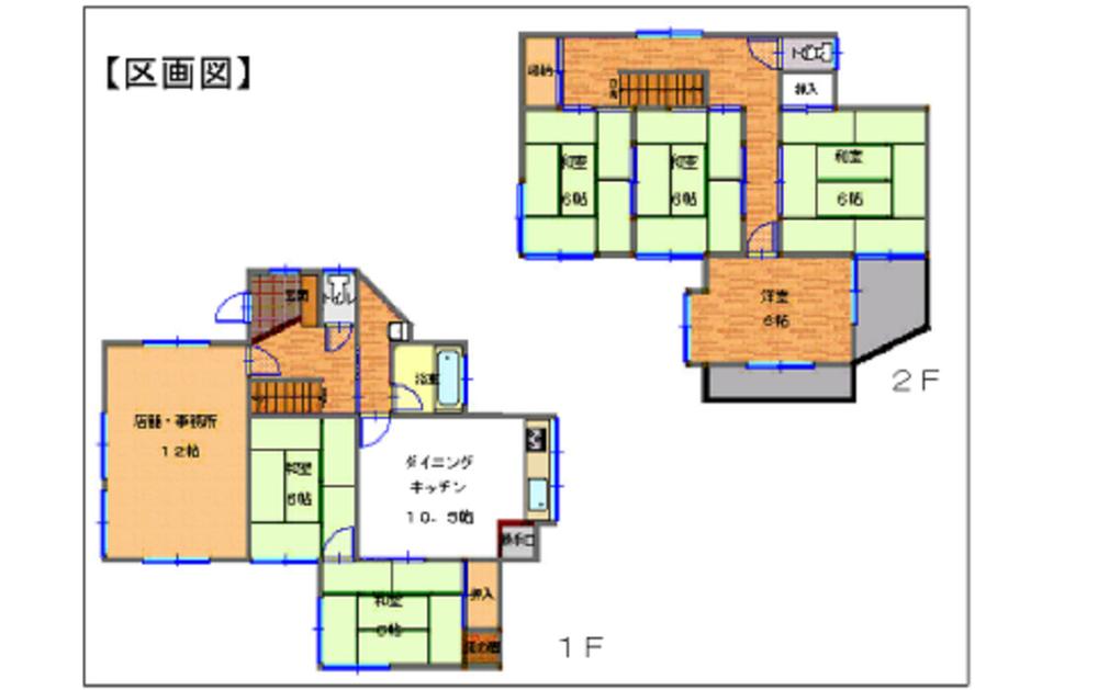 Floor plan. 18.9 million yen, 6DK, Land area 203 sq m , Building area 142.18 sq m