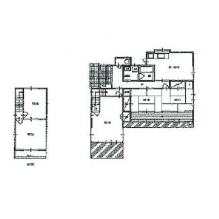 Floor plan. 12 million yen, 5DK, Land area 495.86 sq m , Building area 121.72 sq m