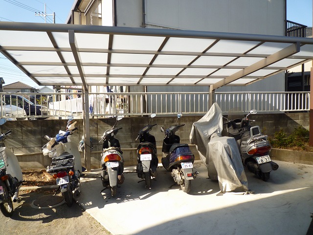 Other common areas. Bike storage. There is also a covered parking lot.