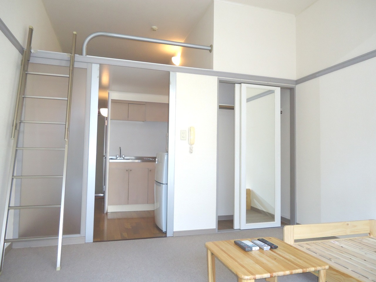 Living and room. Storage but also with plenty of full-length mirror (* ^. ^*)
