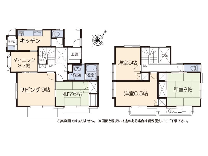 Floor plan. 14.8 million yen, 4LDK, Land area 171.69 sq m , Building area 109.95 sq m
