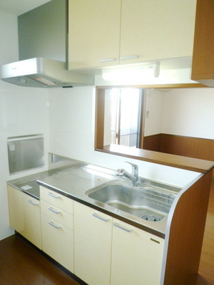 Kitchen. Gas stove installation Allowed