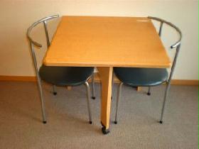 Other. Folding table ・ 2 chairs. 