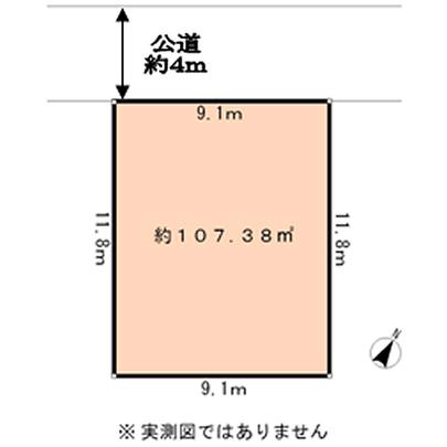 Compartment figure. Saitama Prefecture Iruma Higashifujisawa 8-chome